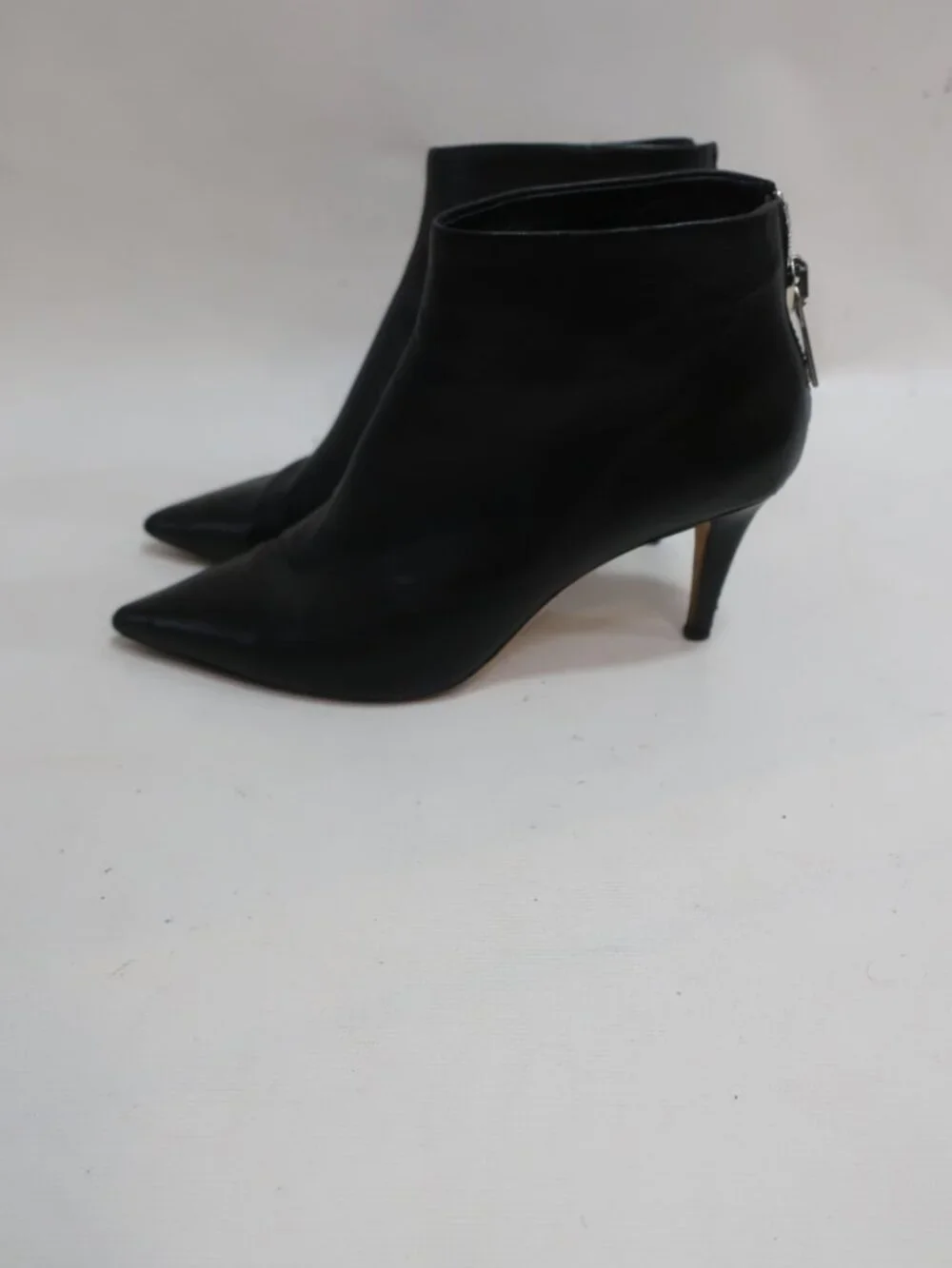 Womens Tamara Mellon Black Stark Leather Ankle Booties 38 US/8